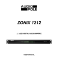 ZONIX 1212 - Audiopole