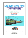 RADIO REMOTE CONTROL SYSTEM