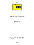 code-commentary document