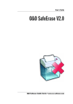 O&O SafeErase V2.0 - O&O Software GmbH