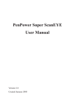 PenPower Super ScanEYE User Manual