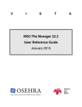 User Reference Guide - MSC Fileman 22.2 Documentation