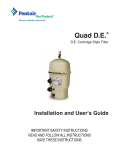 QUAD D.E. Owner`s Manual
