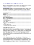 PrecisionID USPS Postnet Font User Manual