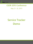 Service Tracker Demo