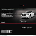 2011 Dodge Charger User`s Guide