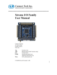 Xtreme I/O Family User Manual