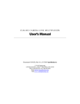 CLM-602 User`s Manual