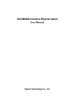 SICOM6496 Industrial Ethernet Switch User Manual