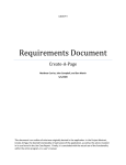 Requirements Document