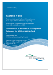 master`s thesis - Department of Embedded Systems