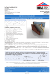 BBA Certificate Eco-Versal in Timber Frame
