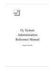 O2 System Administration Reference Manual