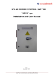 Installation and User manual – SPCS