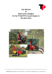 User Manual & Spare parts catalogue for the TP 250