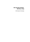 Allen-Bradley Bulletin 900 Driver Help