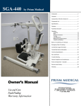 SGA-440 User Manual