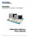 Calibration Manual - ni-microwavecomponents.com