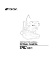Topcon TRC-50EX Fundus Camera User Manual PDF