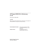 HP OpenVMS DCL Dictionary - Hewlett Packard Enterprise Support