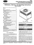 Installation, Start-Up, and Operating Instructions