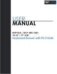 PS/2 KVM User Manual