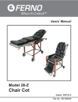 Model 28-Z Chair Cot