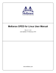 Mellanox OFED Linux User`s Manual