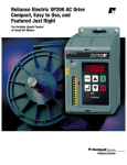 Reliance Electric SP200 AC Drive Compact, Easy to Use, and
