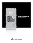 SubDrive Solar Manual - Solar Pumping Systems