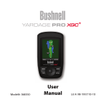 Product Manual - Bushnell Golf
