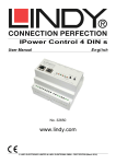 IPower Control 4 DIN s www.lindy.com