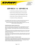 USP-RDC User Manual