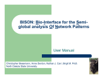 BISON: Bio-Interface for the Semi- global analysis