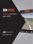 RAC 02 dash cam user manual