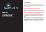Azimuth SCR User Manual