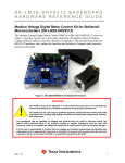 DK-LM3S-DRV8312 Development Kit User`s Manual