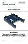 ASD-G9ETH Ethernet Interface User`s Manual
