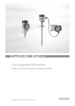 Krohne OPTIFLEX 2200 C/F Level Meter Manual PDF