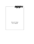 General Ledger User Manual