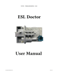 ESL Doctor User Manual