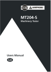 AMP MT204 S manual PDF