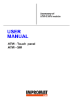 USER MANUAL - IMPROMAT KLIMA