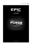 Epic SoundLab – The Forge Player #01 – Forge Factory User Manual