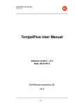 TempelPlus User Manual