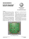 EVBUM2078 - NB4N840MMNEVB Evaluation Board User`s Manual