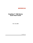 HawkEye 1500 Series Quick Start Guide