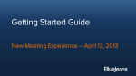 Getting Started Guide