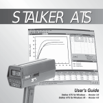 Stalker ATS for Windows Manual