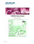 71M6543 Demo Board User`s Manual